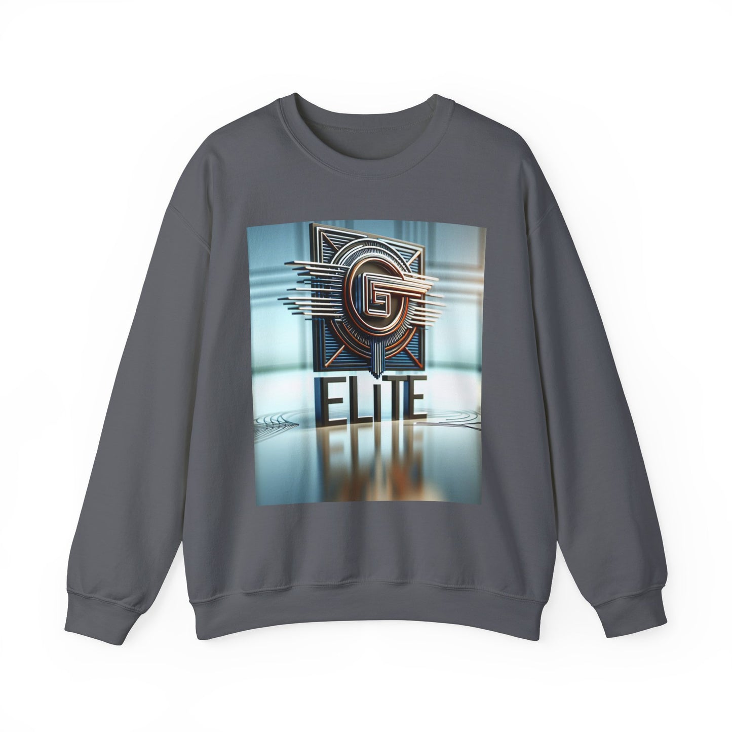 Elite Graphic Unisex Heavy Blend™ Crewneck Sweatshirt - Cozy Fashion Statement