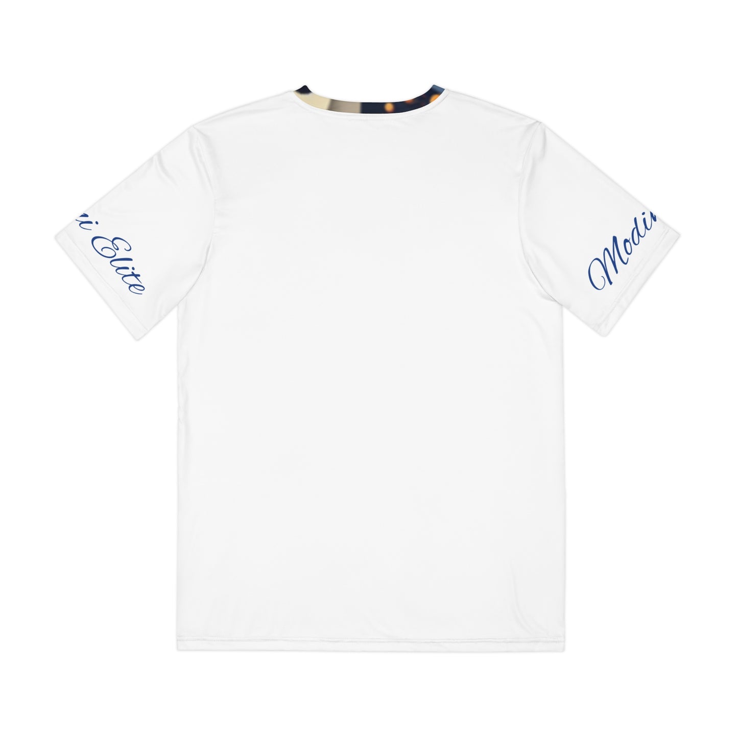 Cosmic Adventure Men's Polyester Tee - Stellar Space Design