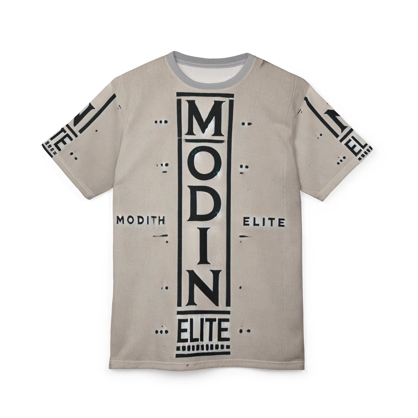 Unisex Cut & Sew Tee - MODIN ELITE Graphic Shirt, Casual Wear, Street Style, Unisex Fashion, Trendy Tee for All Occasions