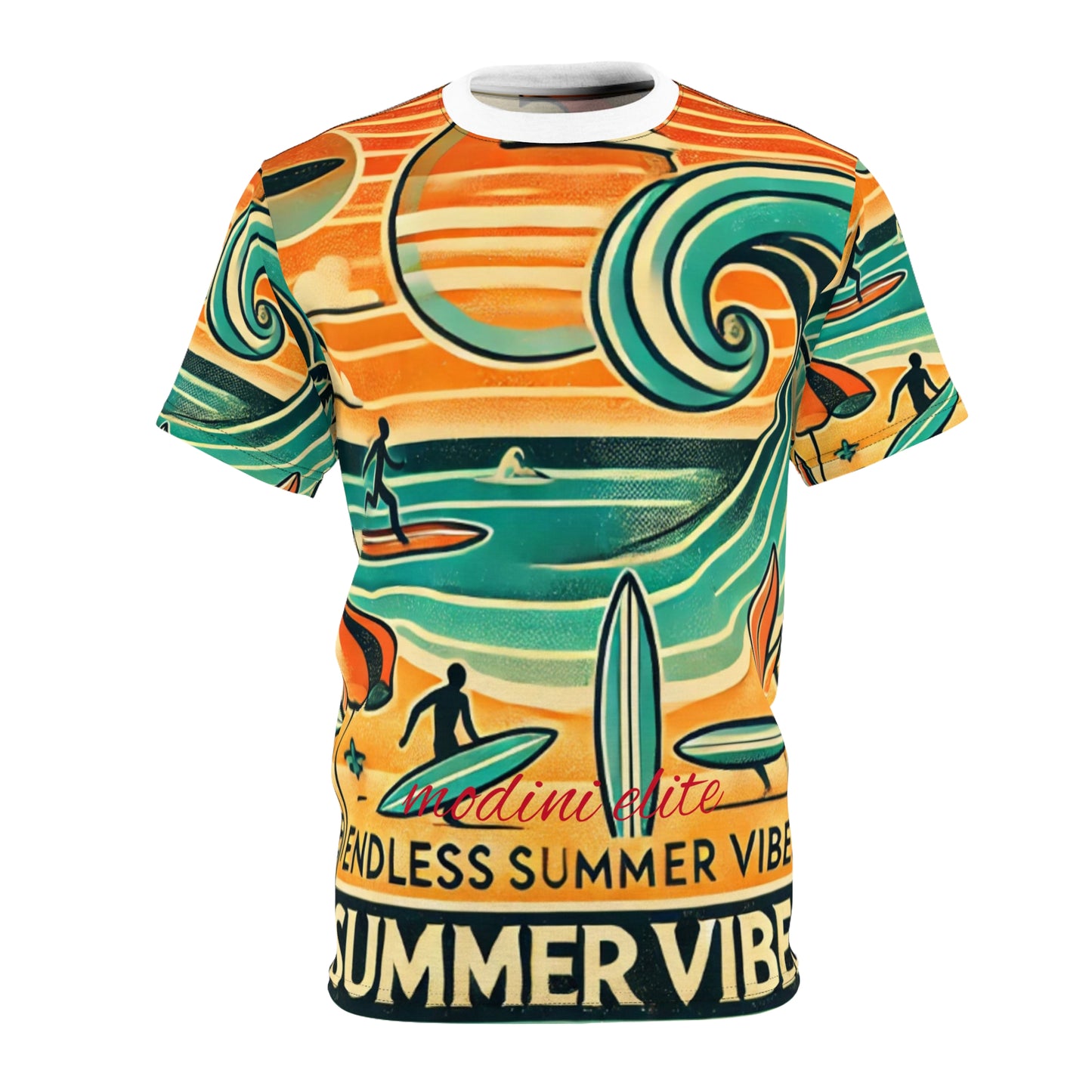 Endless Summer Vibes T-Shirt - Unisex Surf Tee for Beach Lovers