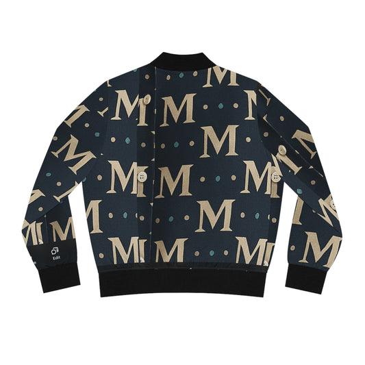 Chic Women's Bomber Jacket, Trendy Outerwear, Fashion Statement, Unique Gift, Casual Layering, Streetwear Style, Comfortable Fit