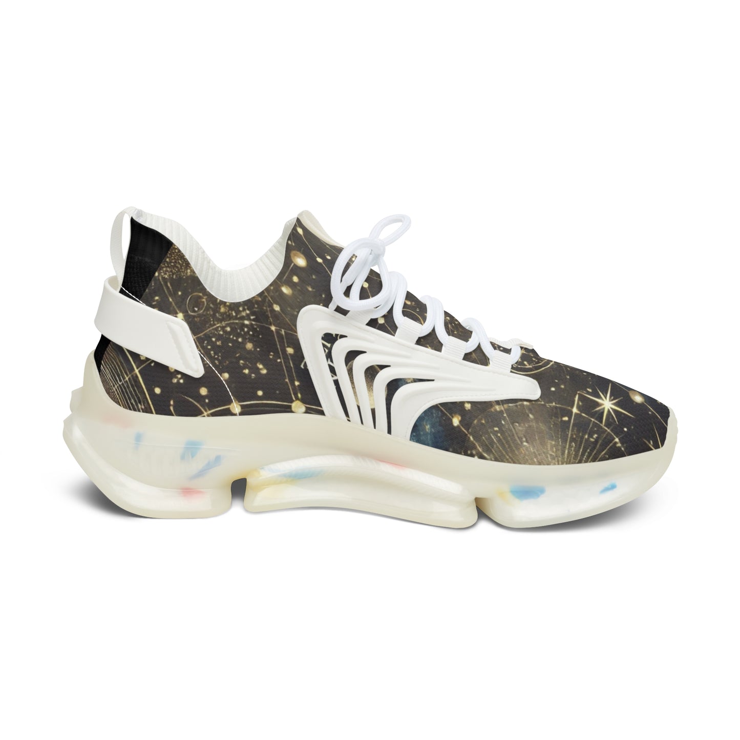 Stylish Women's Mesh Sneakers with Starry Design - Perfect for Fashion & Comfort