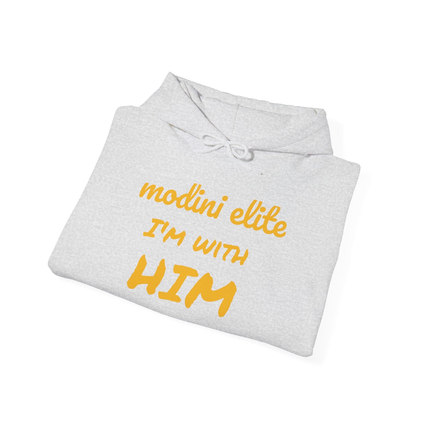 I'm With Him Hoodie - Unisex Heavy Blend Sweatshirt for Casual Comfort