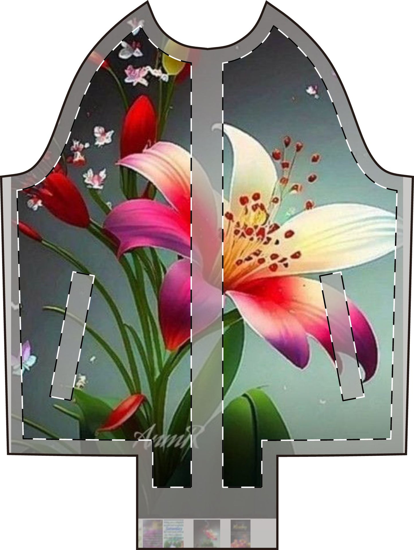 Floral Women's Varsity Jacket - Stylish and Vibrant Springwear