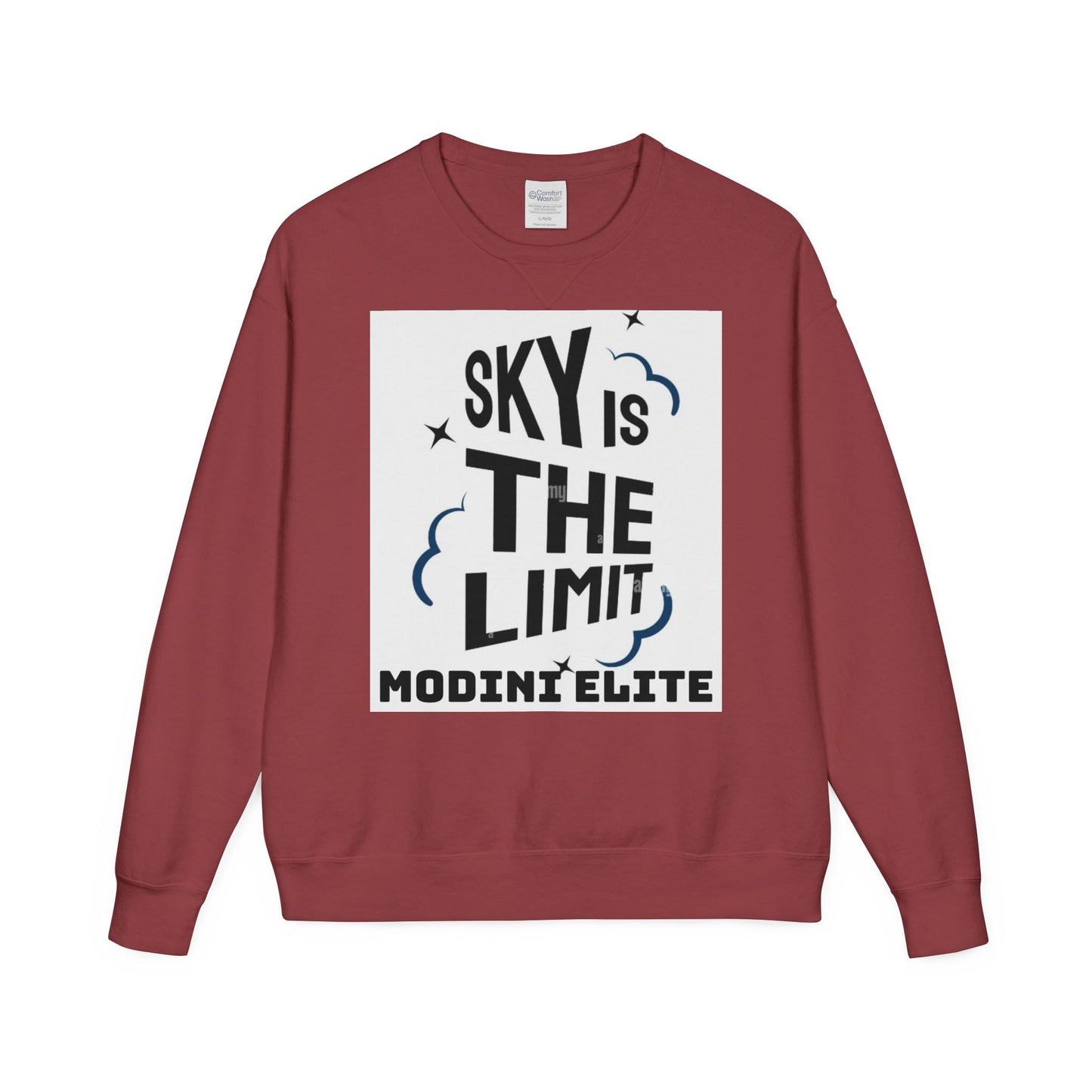 Inspirational Sky Is The Limit Crewneck Sweatshirt for Everyday Comfort