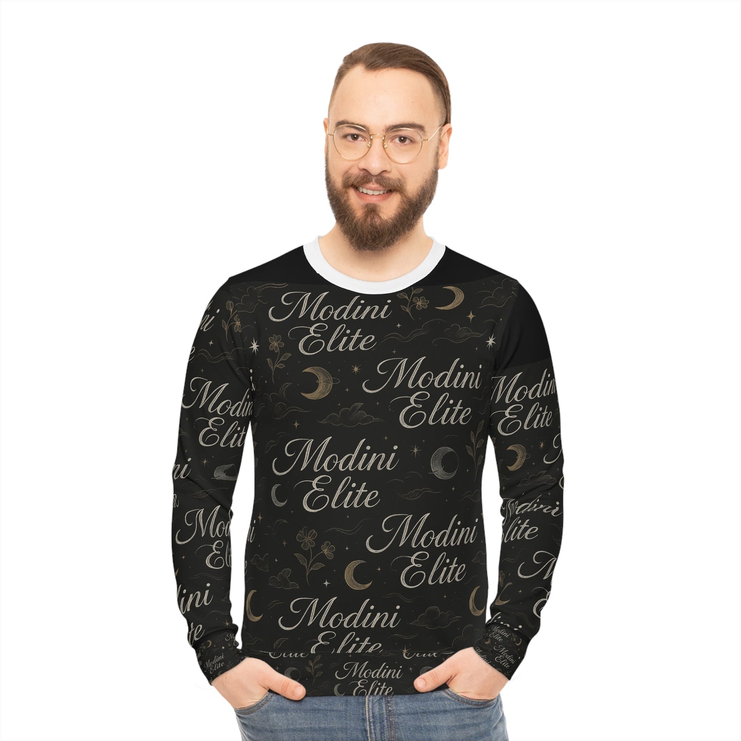 Modini Elite Lightweight Sweatshirt, Cozy Fashion, Fall Layering, Stylish Gift, Elegant Casual Wear, Perfect for Gatherings