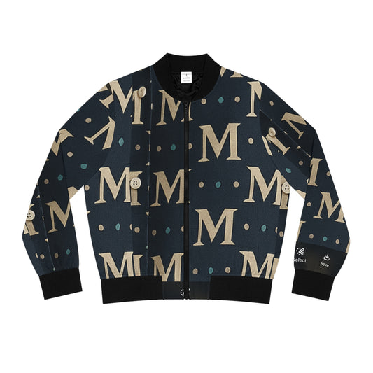 Chic Women's Bomber Jacket, Trendy Outerwear, Fashion Statement, Unique Gift, Casual Layering, Streetwear Style, Comfortable Fit