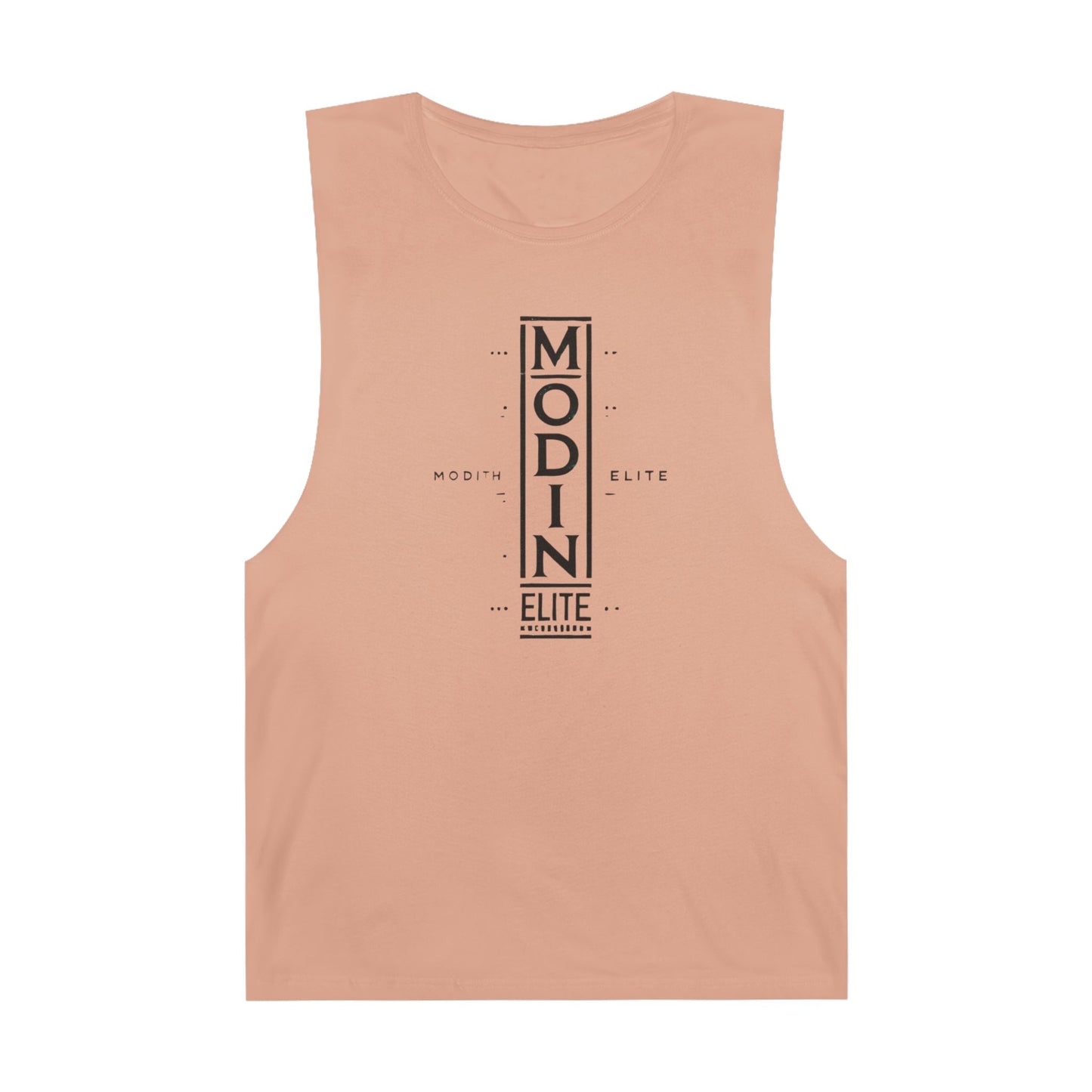 Stylish Unisex Tank Top with MODIN ELITE Design, Casual Wear for Fitness, Unisex Workout Apparel, Summer Essentials, Gift for Athletes