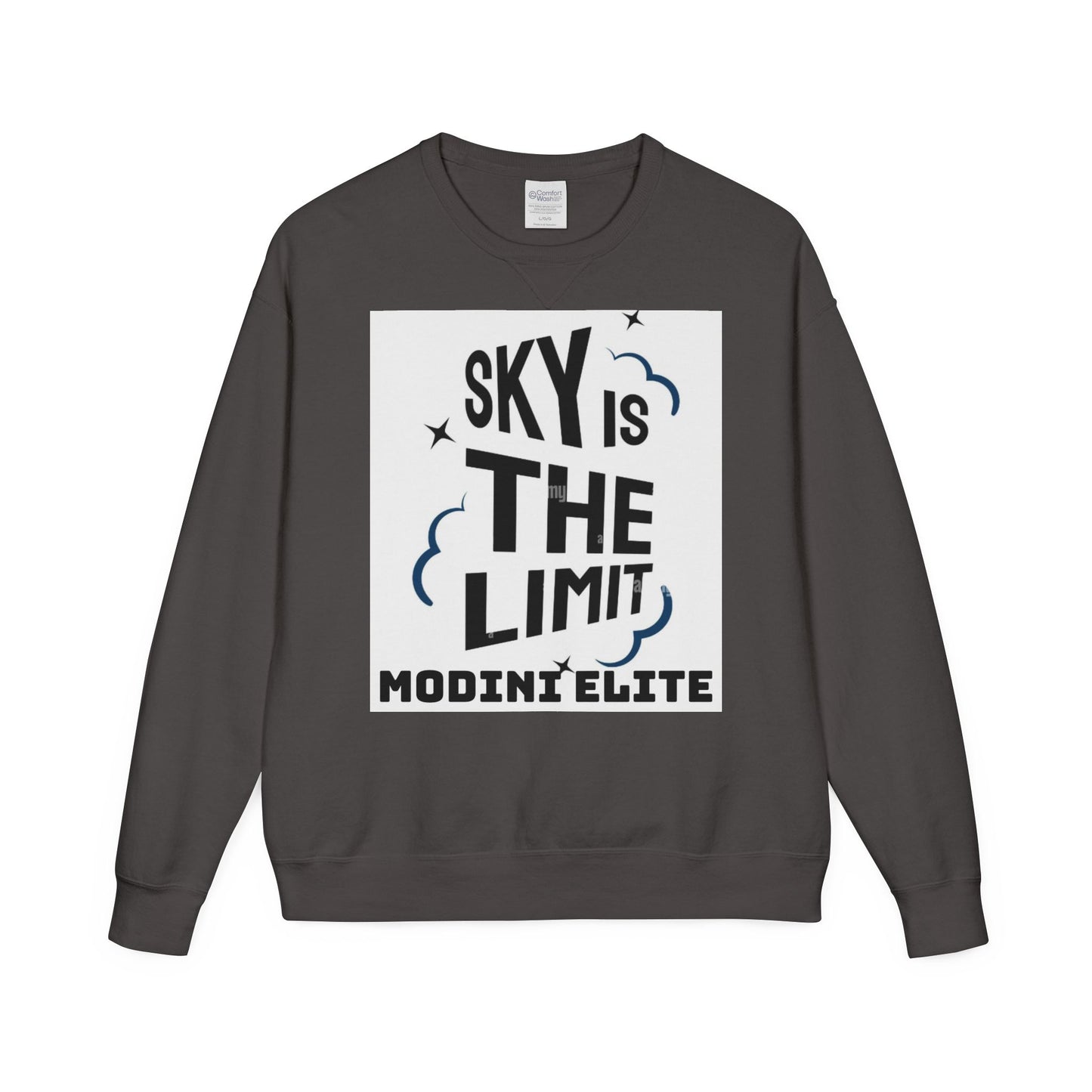 Inspirational Sky Is The Limit Crewneck Sweatshirt for Everyday Comfort