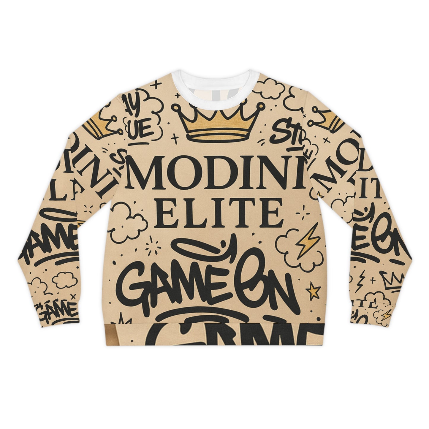 Game On Lightweight Sweatshirt, Trendy Casual Wear, Perfect for Gaming Events, Street Style, Everyday Comfort