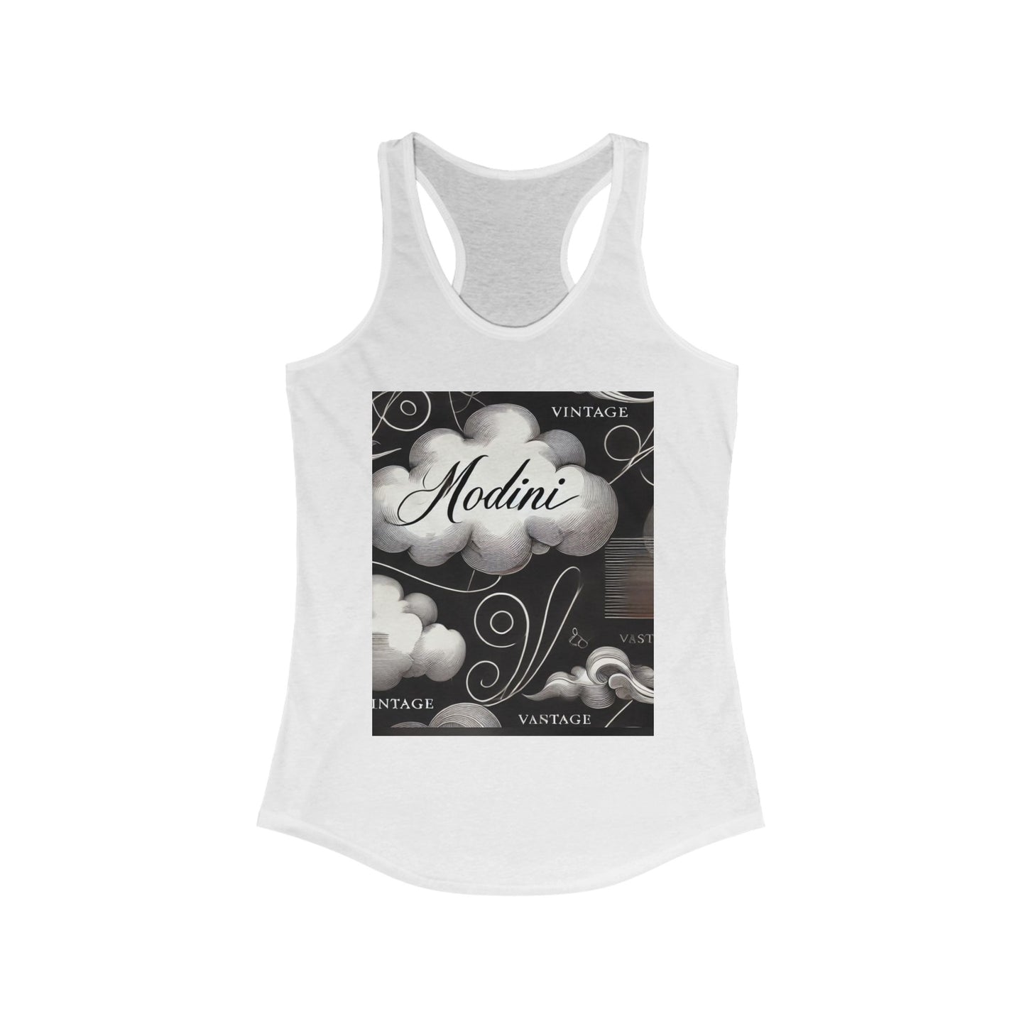 Modini Vintage Women's Ideal Racerback Tank - Chic Casual Top