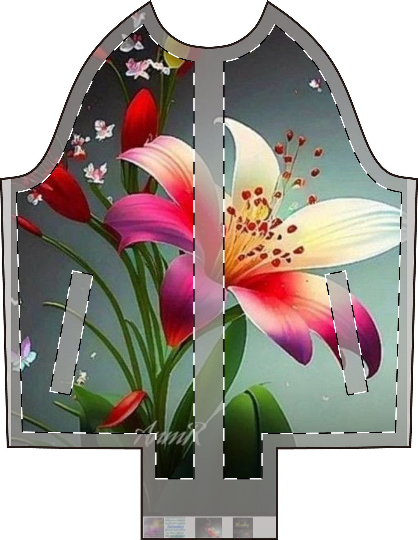 Floral Women's Varsity Jacket - Stylish and Vibrant Springwear