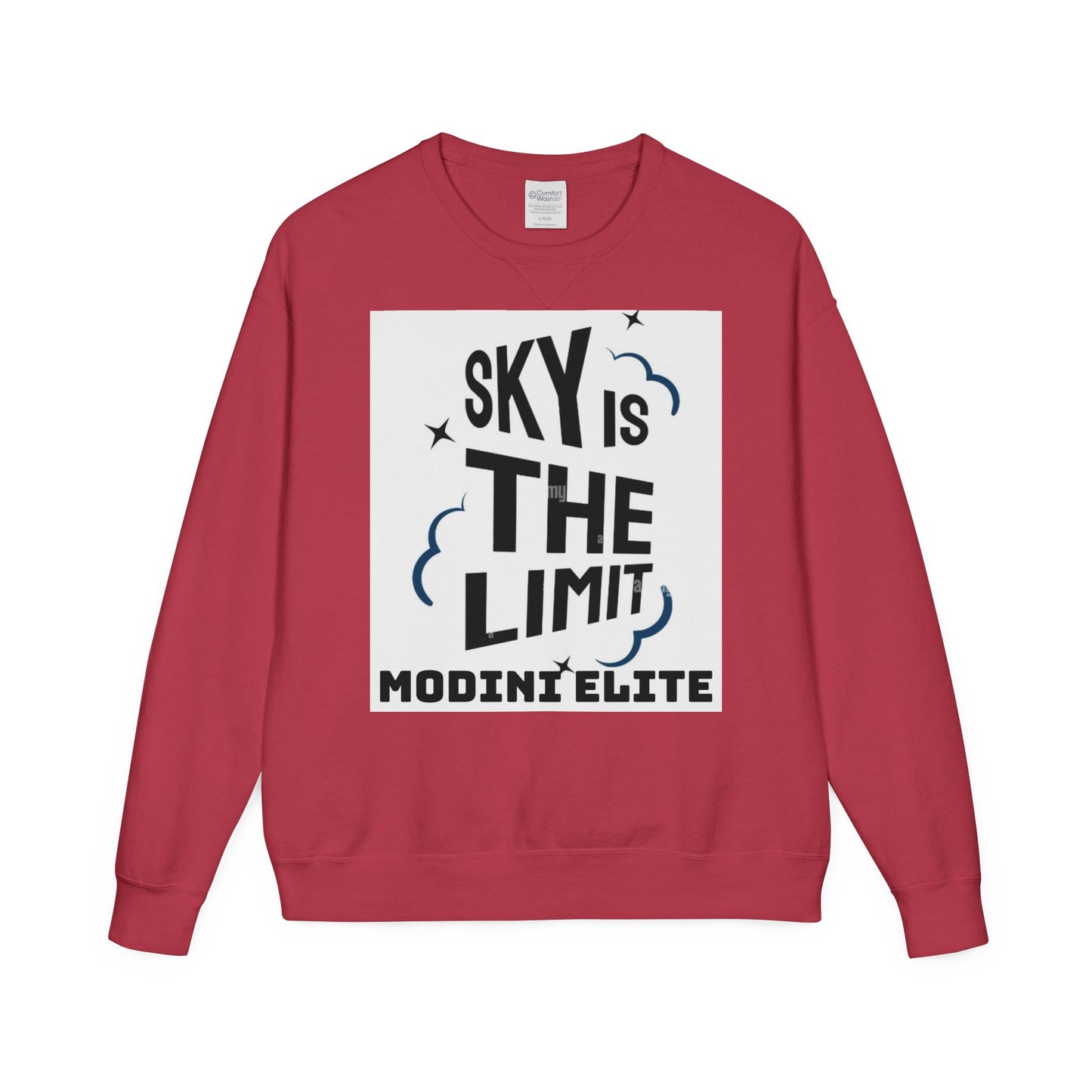 Inspirational Sky Is The Limit Crewneck Sweatshirt for Everyday Comfort