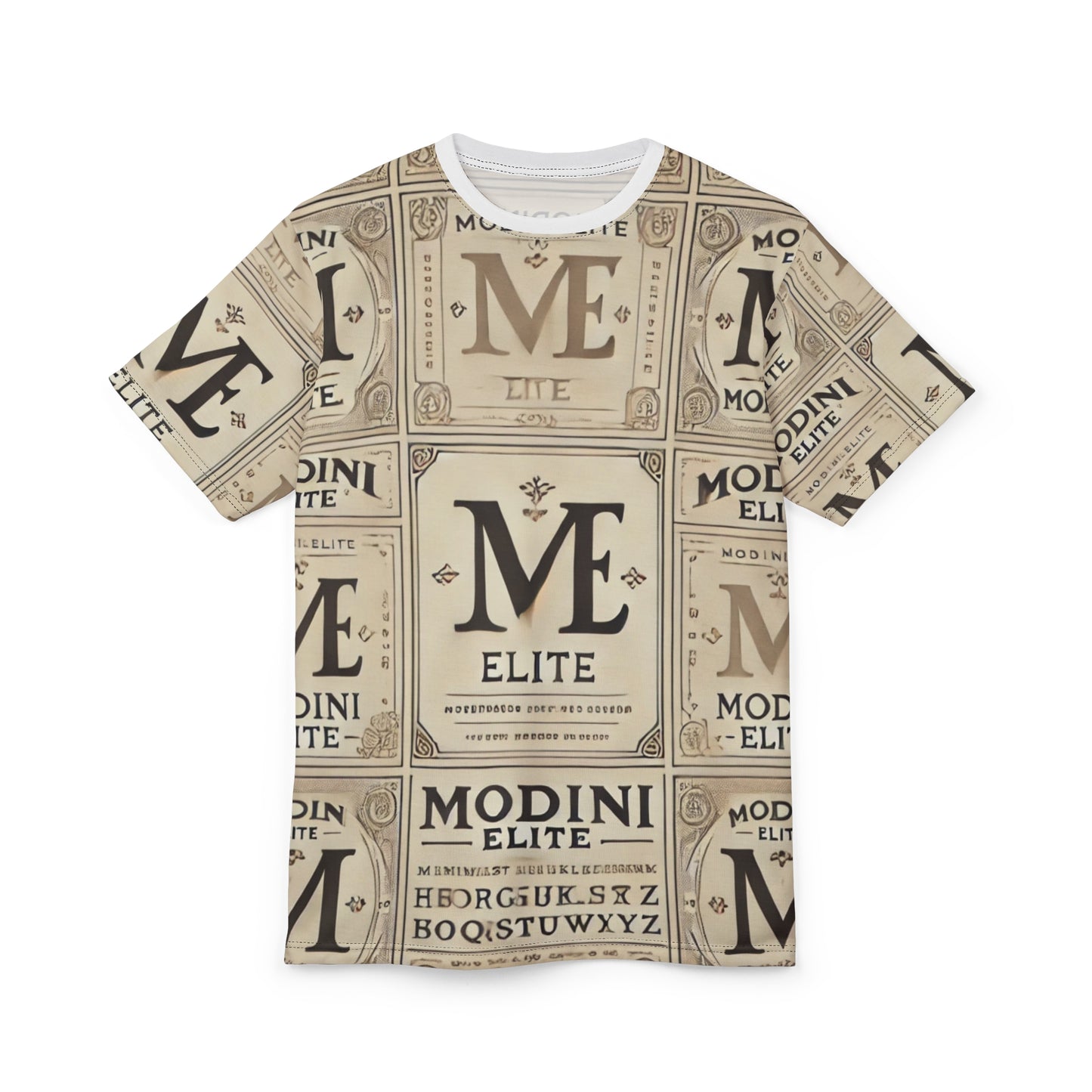 Vintage Style Unisex Cut & Sew Tee - Modini Elite T-Shirt