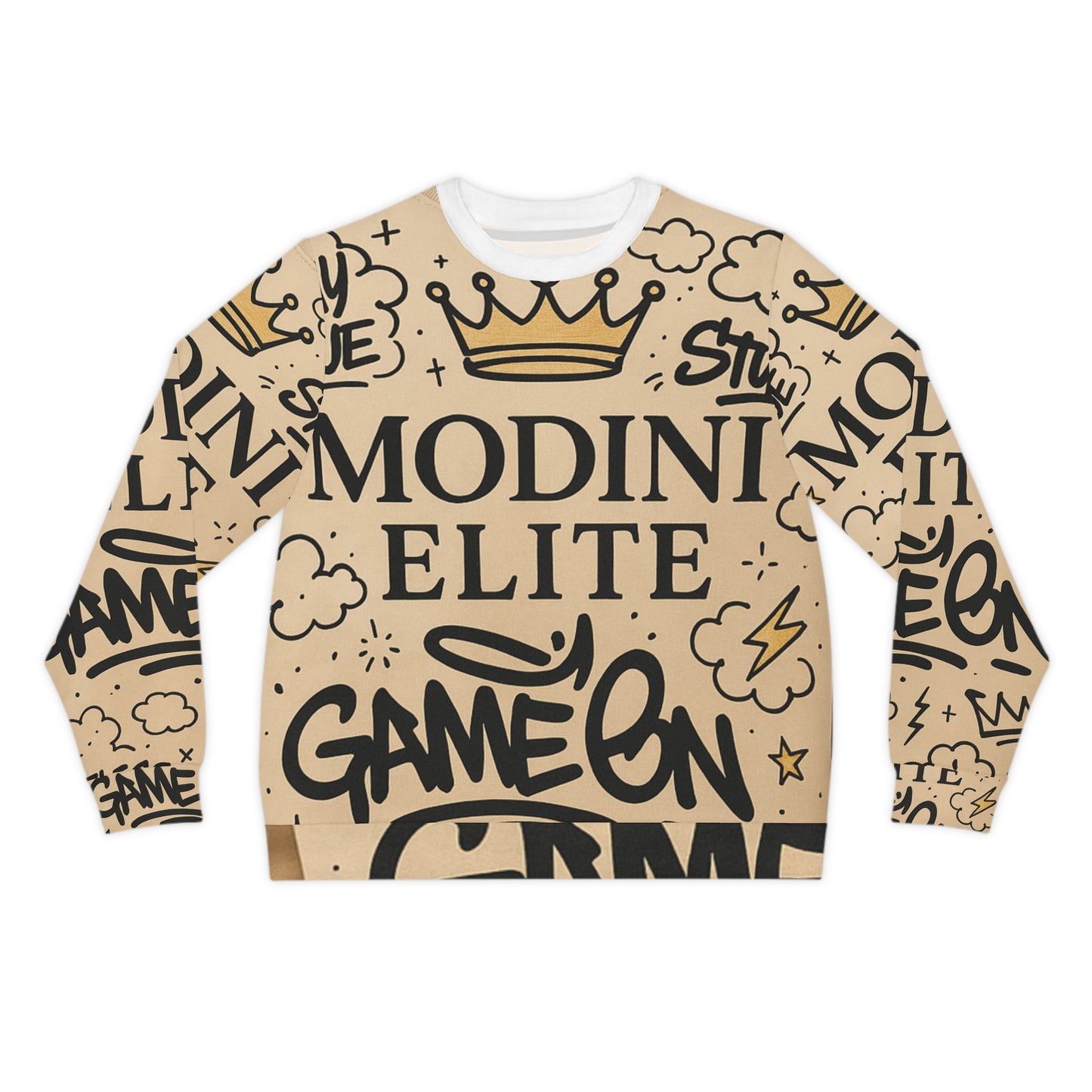Copy of Game On Lightweight Sweatshirt, Trendy Casual Wear, Perfect for Gaming Events, Street Style, Everyday Comfort