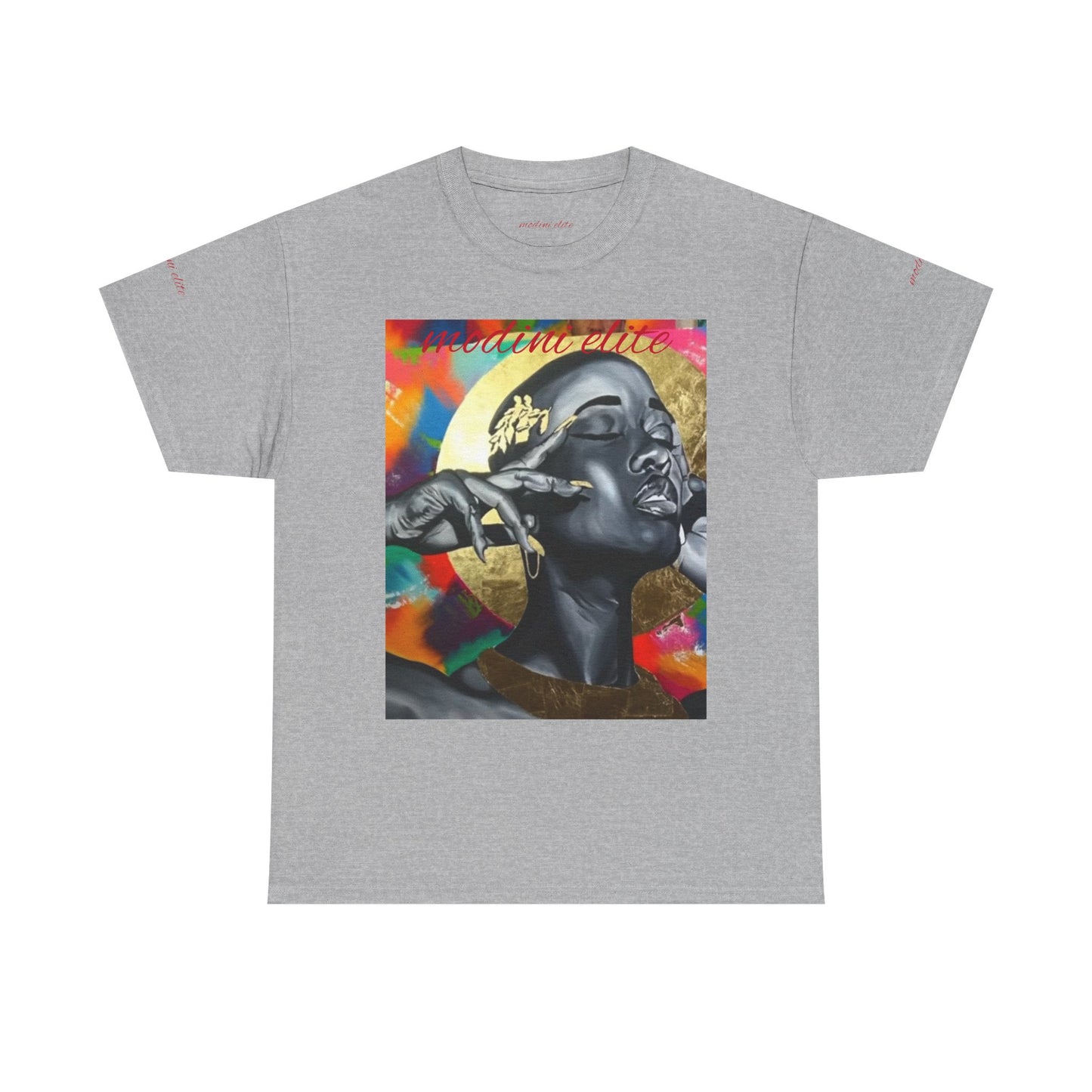 Modini Elite Unisex Heavy Cotton Tee - Art-Inspired Graphic Shirt