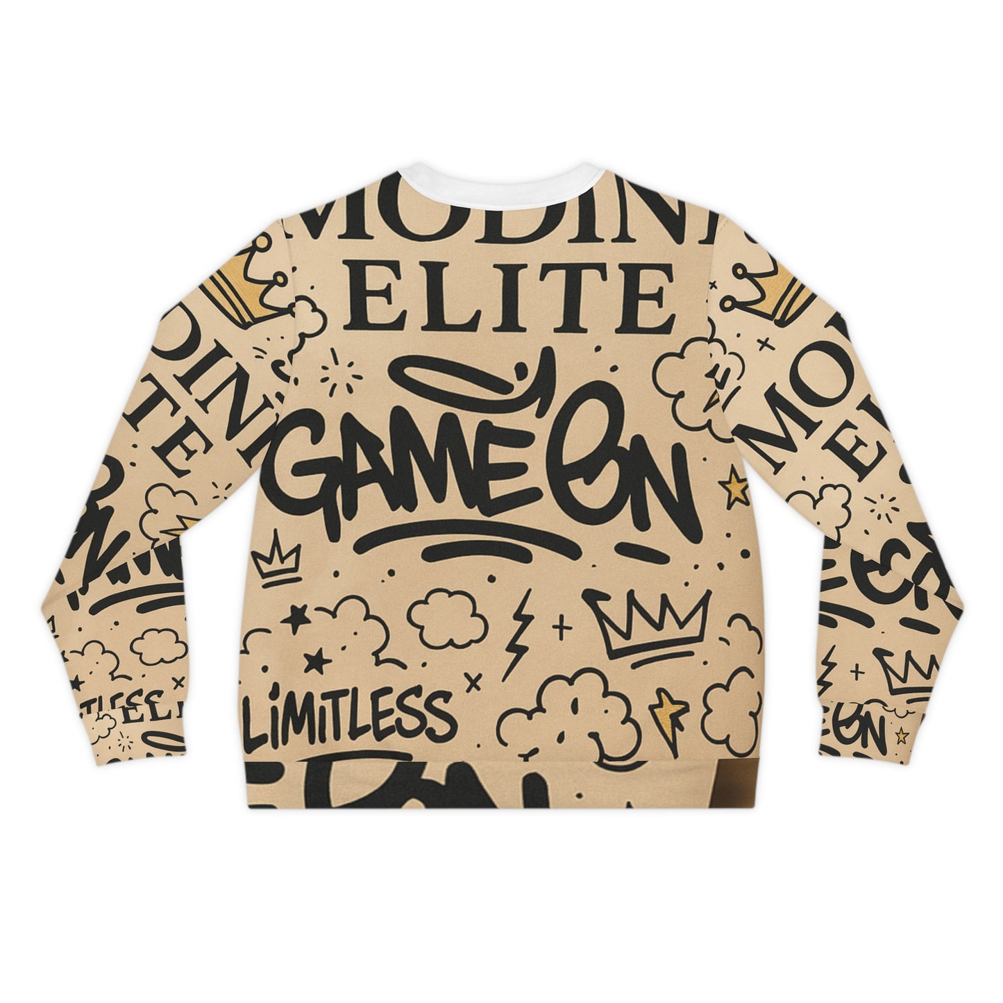 Game On Lightweight Sweatshirt, Trendy Casual Wear, Perfect for Gaming Events, Street Style, Everyday Comfort