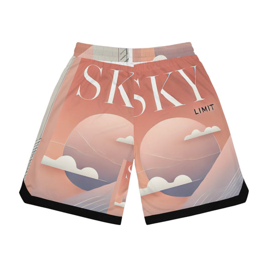 Limitless Vibe Basketball Rib Shorts - Trendy Sportswear for Active Lifestyle