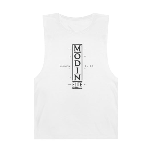 Stylish Unisex Tank Top with MODIN ELITE Design, Casual Wear for Fitness, Unisex Workout Apparel, Summer Essentials, Gift for Athletes