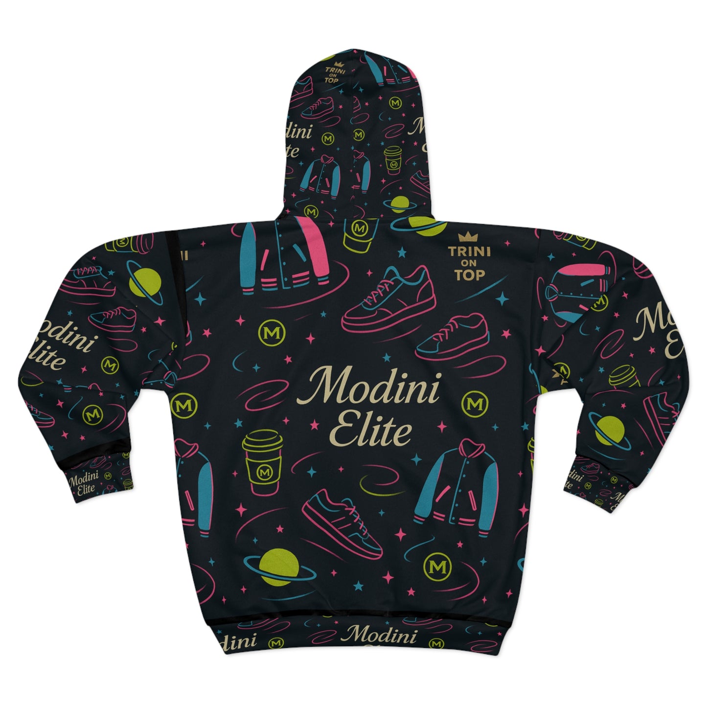 Stylish Unisex Zip Hoodie for Trendsetters, Unique Athletic Apparel, Gift for Sports Lovers, Casual Wear, Personalized Zip-Up Hoodie