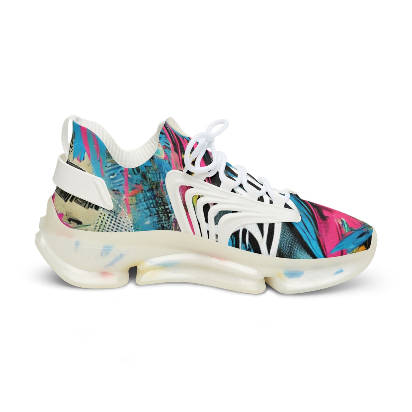 Vibrant Mesh Sneakers for Men - Stylish & Comfortable Athletic Footwear