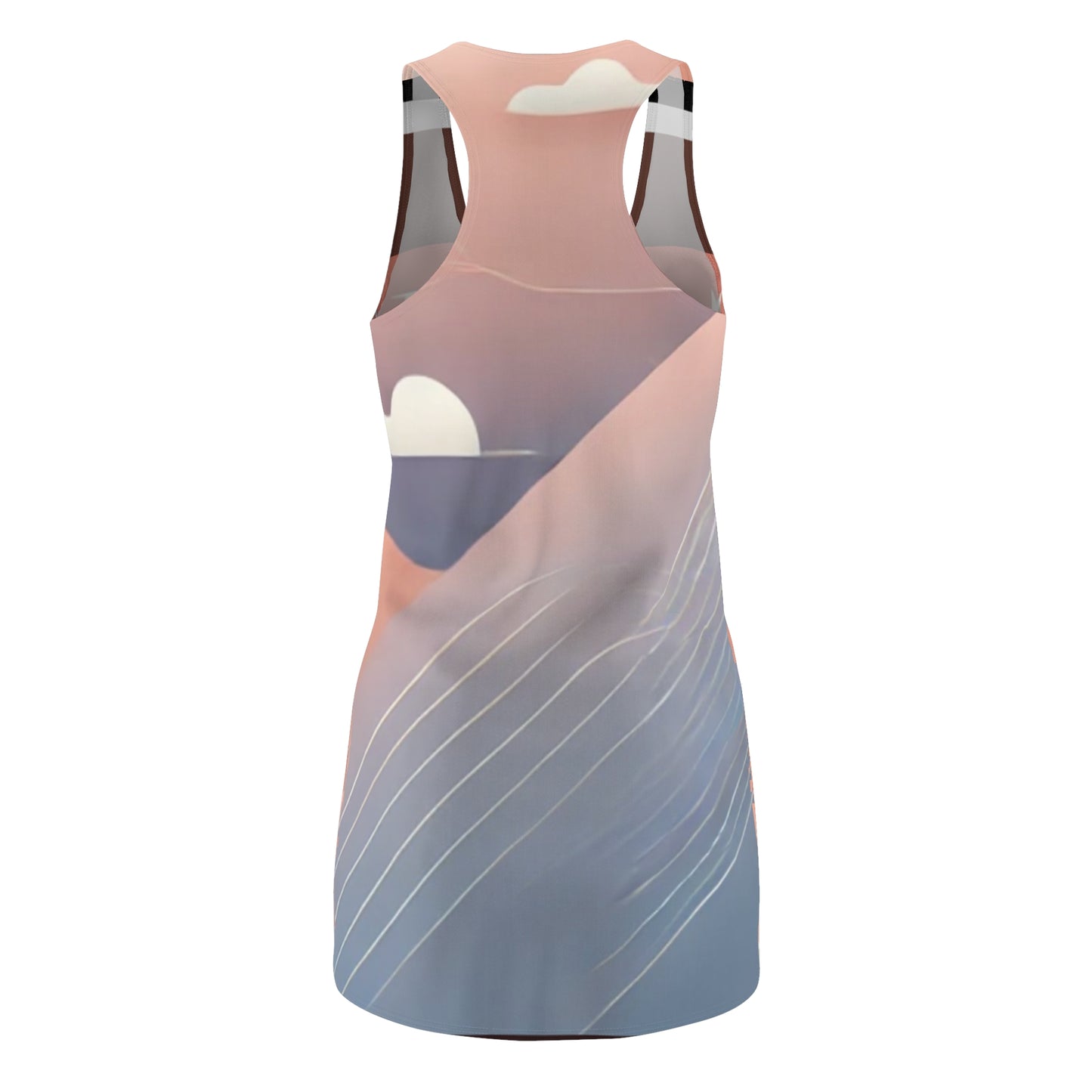 Sky Vibes Women's Racerback Dress - Perfect for Summer & Casual Outings