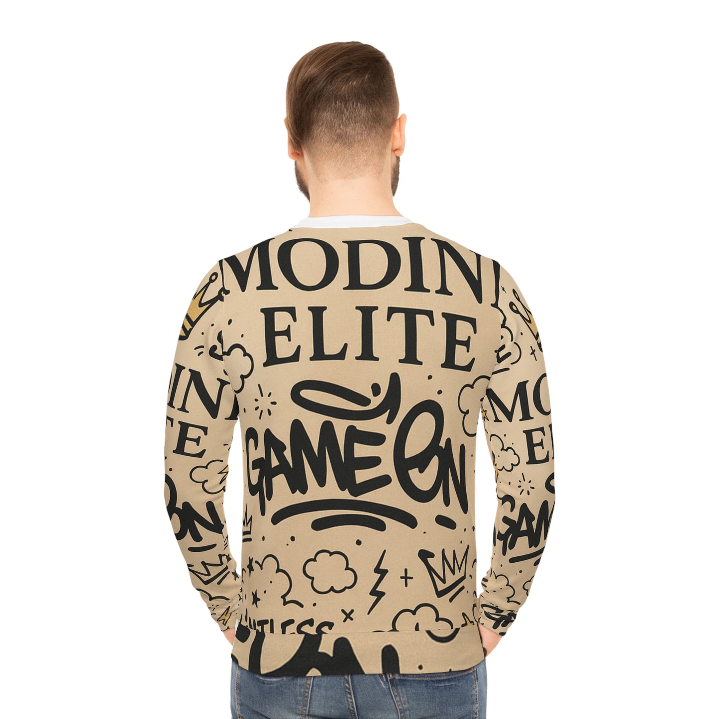 Copy of Game On Lightweight Sweatshirt, Trendy Casual Wear, Perfect for Gaming Events, Street Style, Everyday Comfort