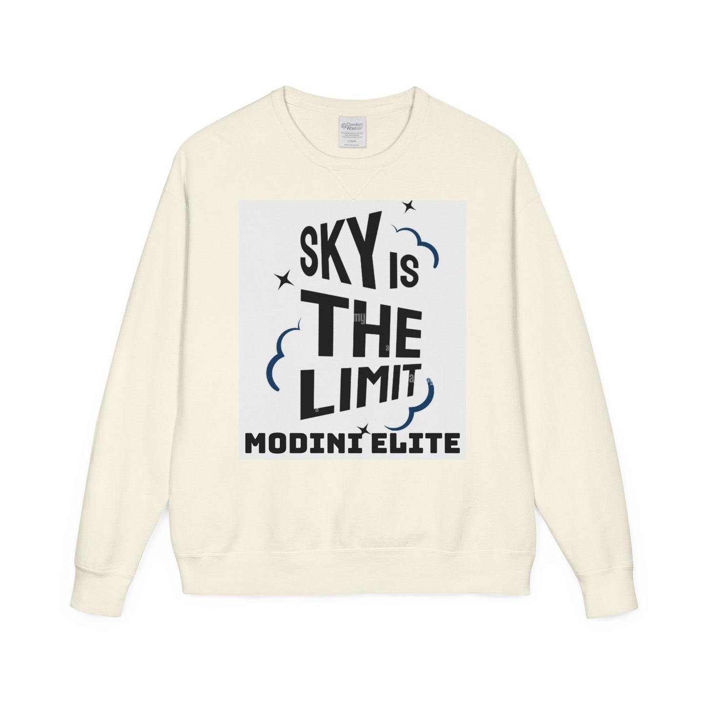 Inspirational Sky Is The Limit Crewneck Sweatshirt for Everyday Comfort