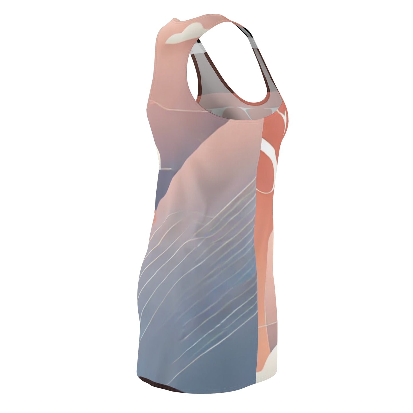 Sky Vibes Women's Racerback Dress - Perfect for Summer & Casual Outings