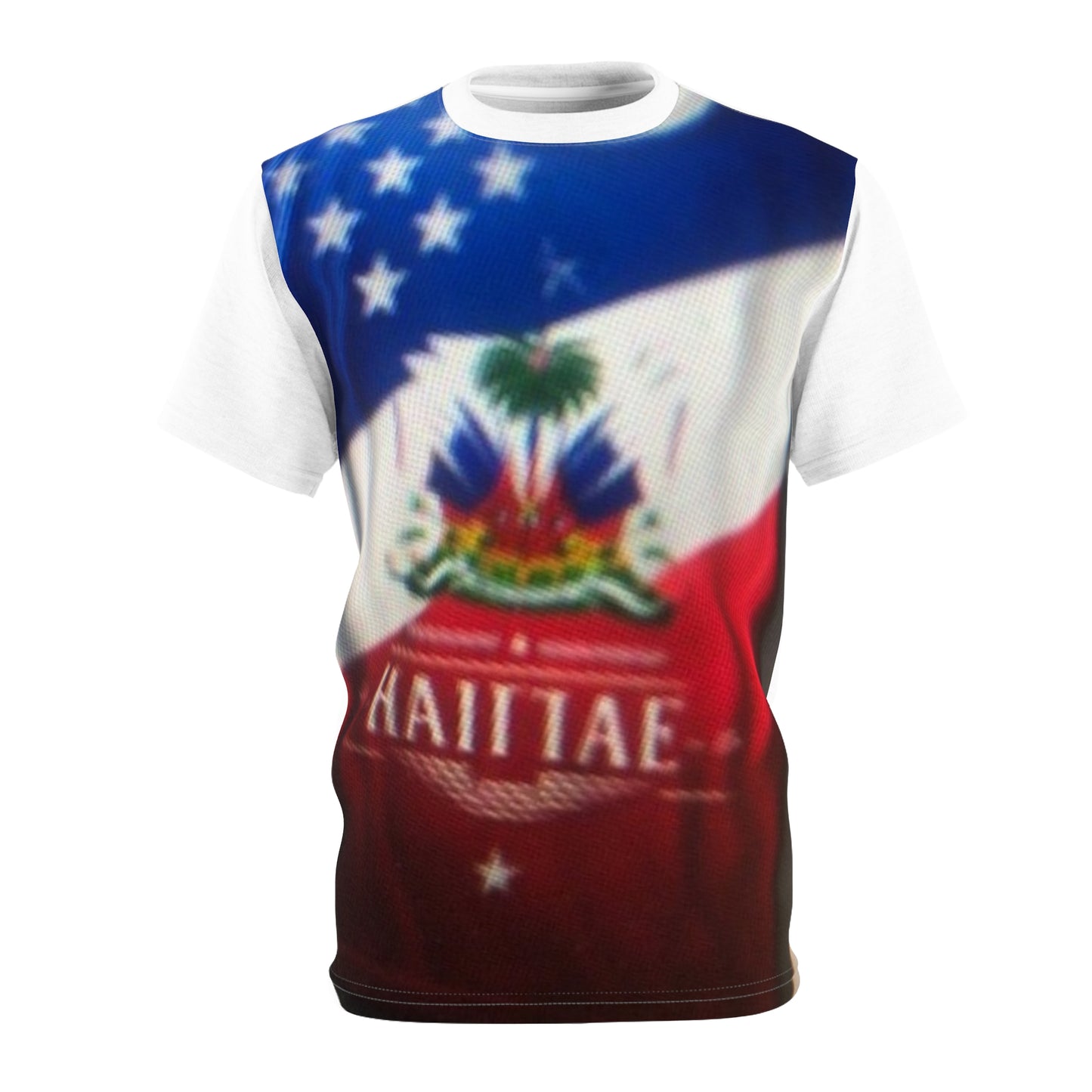 Haitian Pride Unisex Cut & Sew Tee - Celebrate Your Heritage