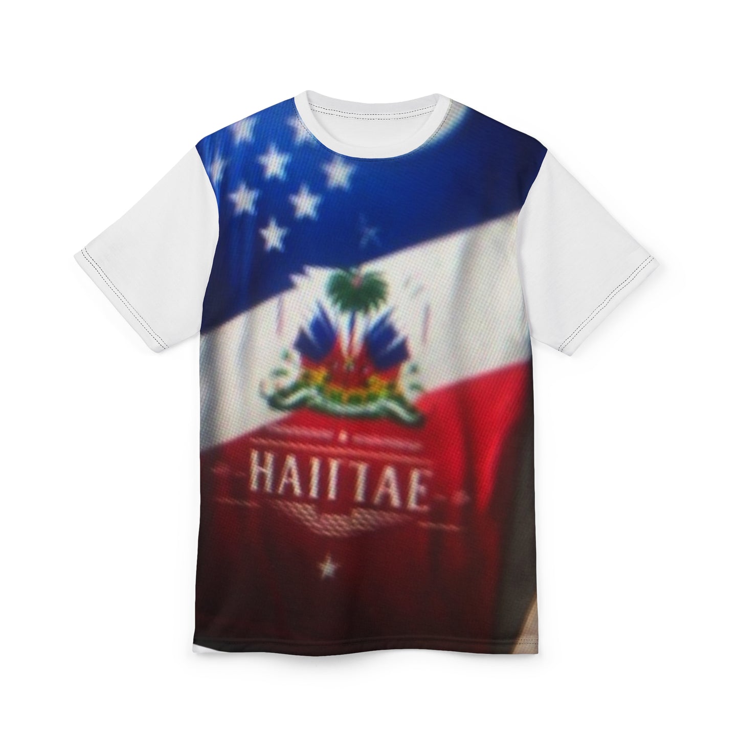 Haitian Pride Unisex Cut & Sew Tee - Celebrate Your Heritage