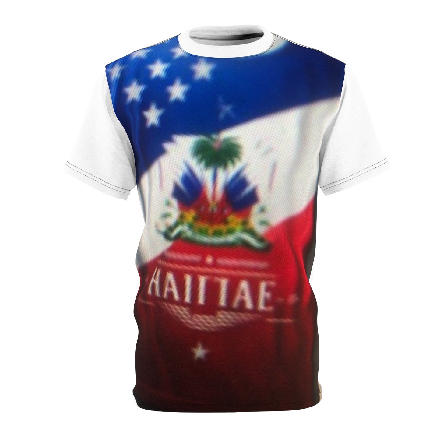 Haitian Pride Unisex Cut & Sew Tee - Celebrate Your Heritage
