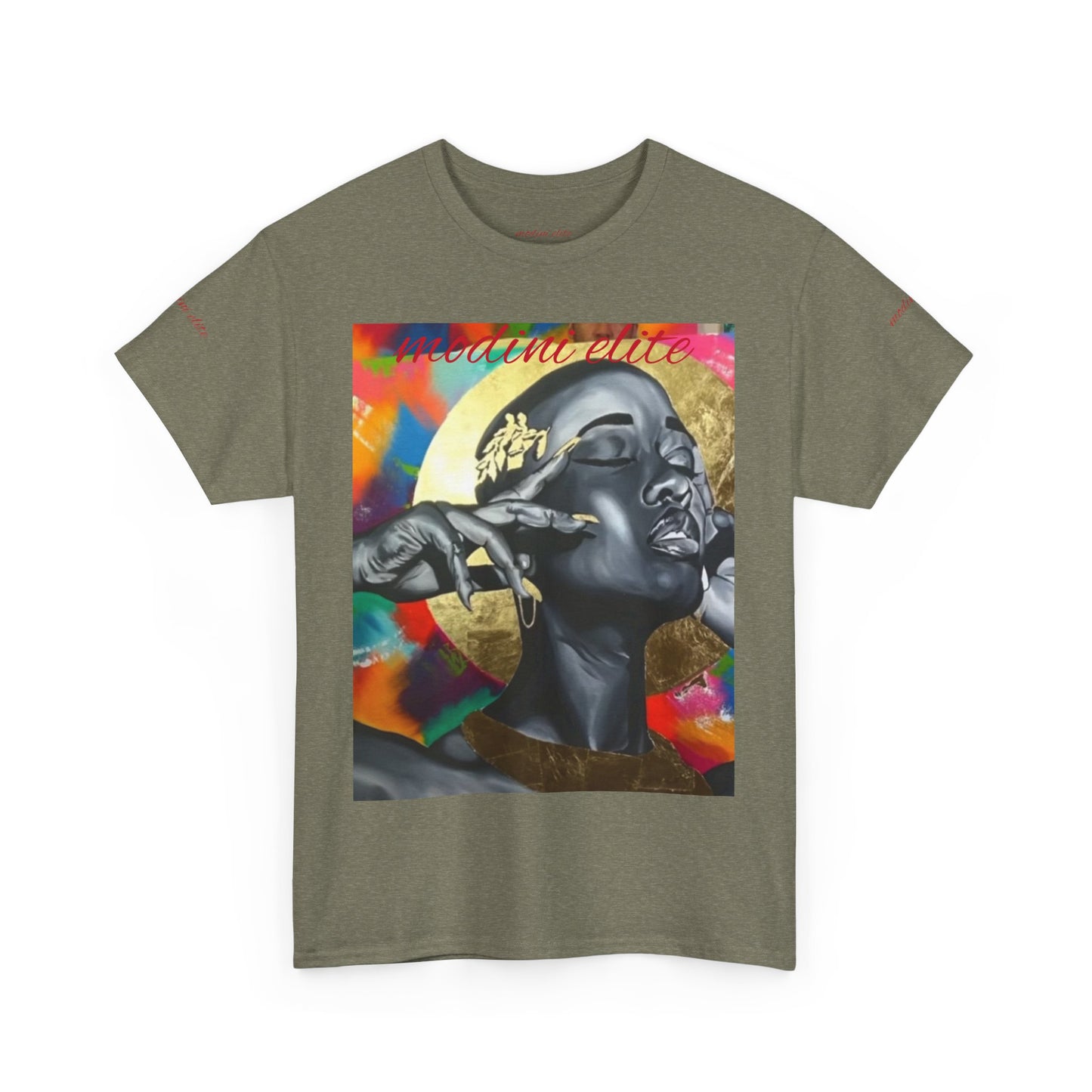Modini Elite Unisex Heavy Cotton Tee - Art-Inspired Graphic Shirt