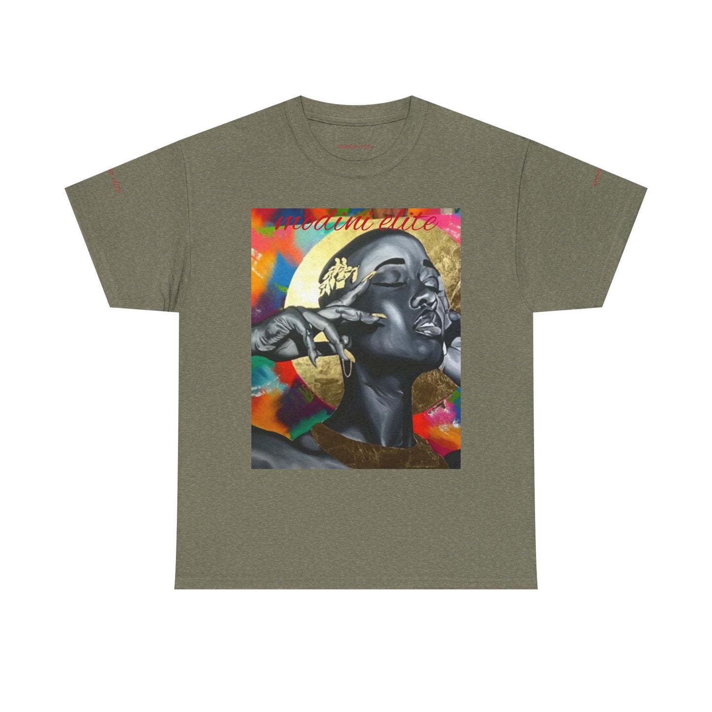 Modini Elite Unisex Heavy Cotton Tee - Art-Inspired Graphic Shirt
