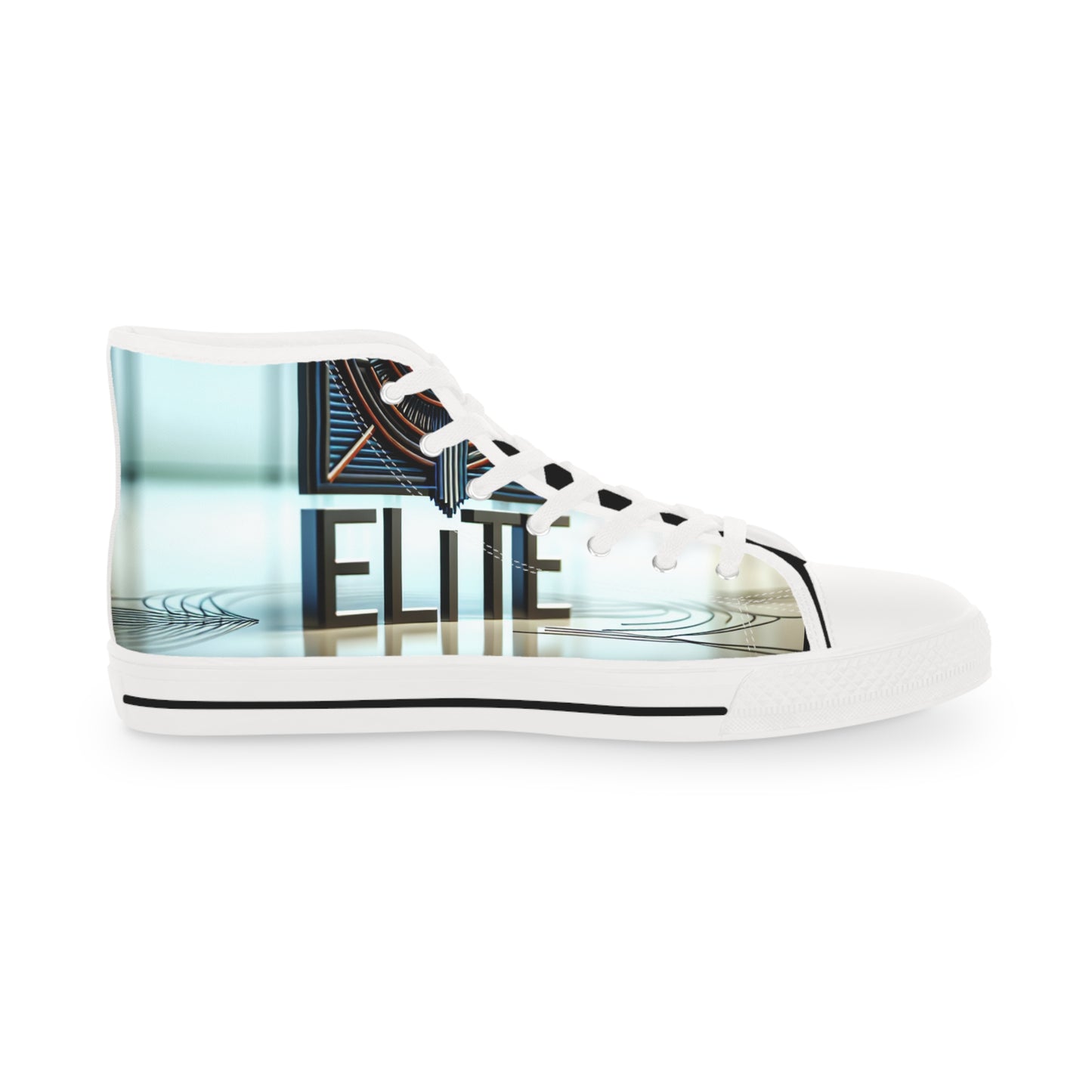 Stylish High Top Sneakers for Trendsetters, Unique Canvas Shoes, Casual Footwear, Gift for Men, Fashion Sneakers, Street Style Shoes