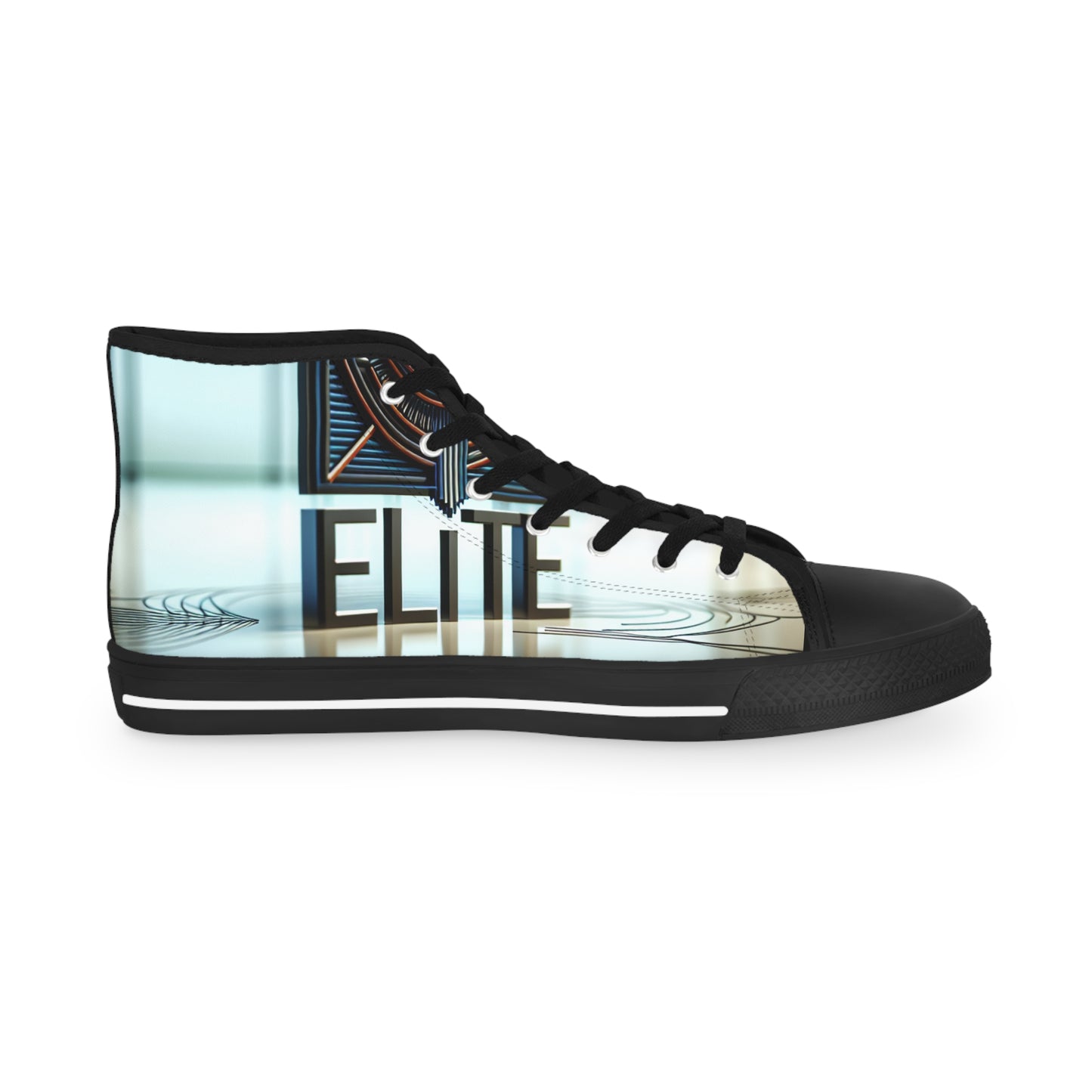 Stylish High Top Sneakers for Trendsetters, Unique Canvas Shoes, Casual Footwear, Gift for Men, Fashion Sneakers, Street Style Shoes