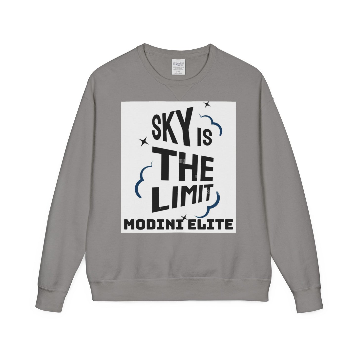 Inspirational Sky Is The Limit Crewneck Sweatshirt for Everyday Comfort