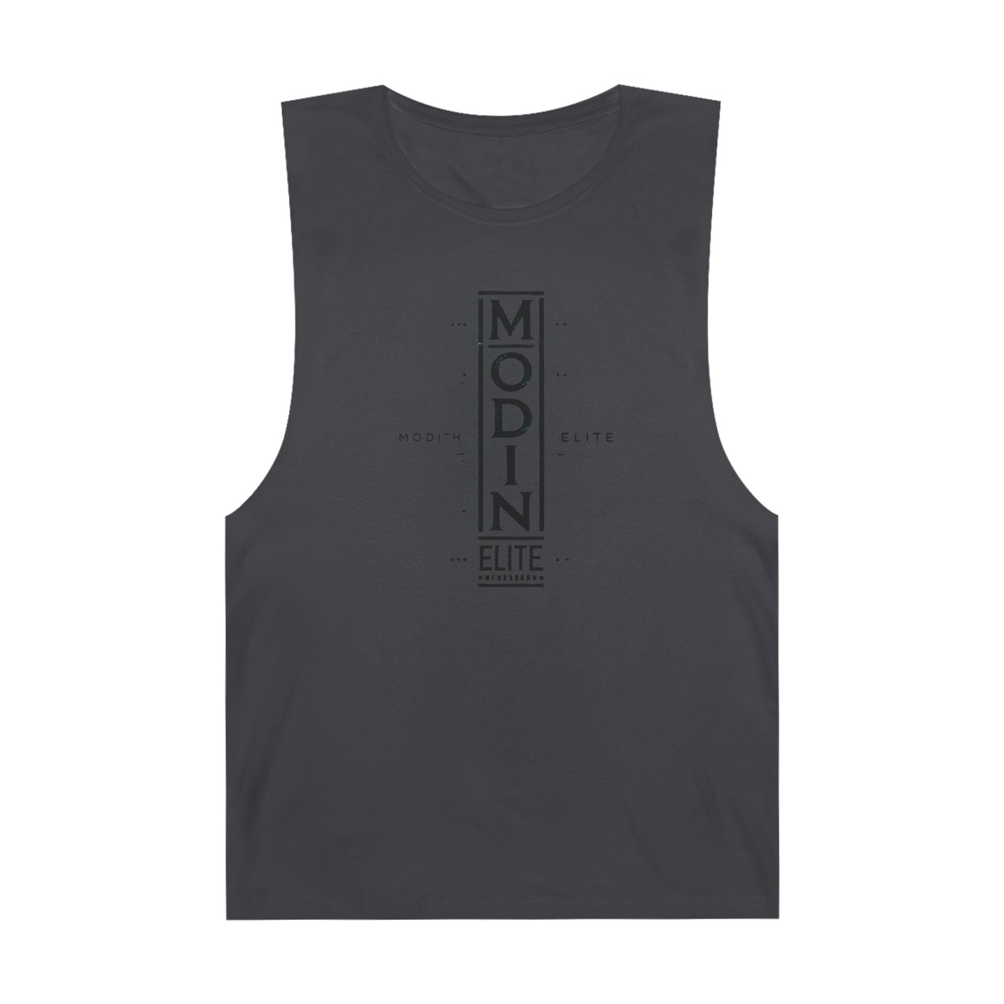 Stylish Unisex Tank Top with MODIN ELITE Design, Casual Wear for Fitness, Unisex Workout Apparel, Summer Essentials, Gift for Athletes