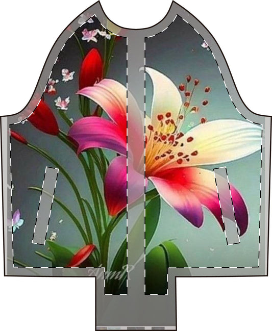 Floral Women's Varsity Jacket - Stylish and Vibrant Springwear