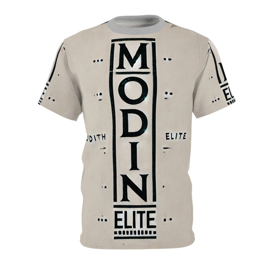 Unisex Cut & Sew Tee - MODIN ELITE Graphic Shirt, Casual Wear, Street Style, Unisex Fashion, Trendy Tee for All Occasions