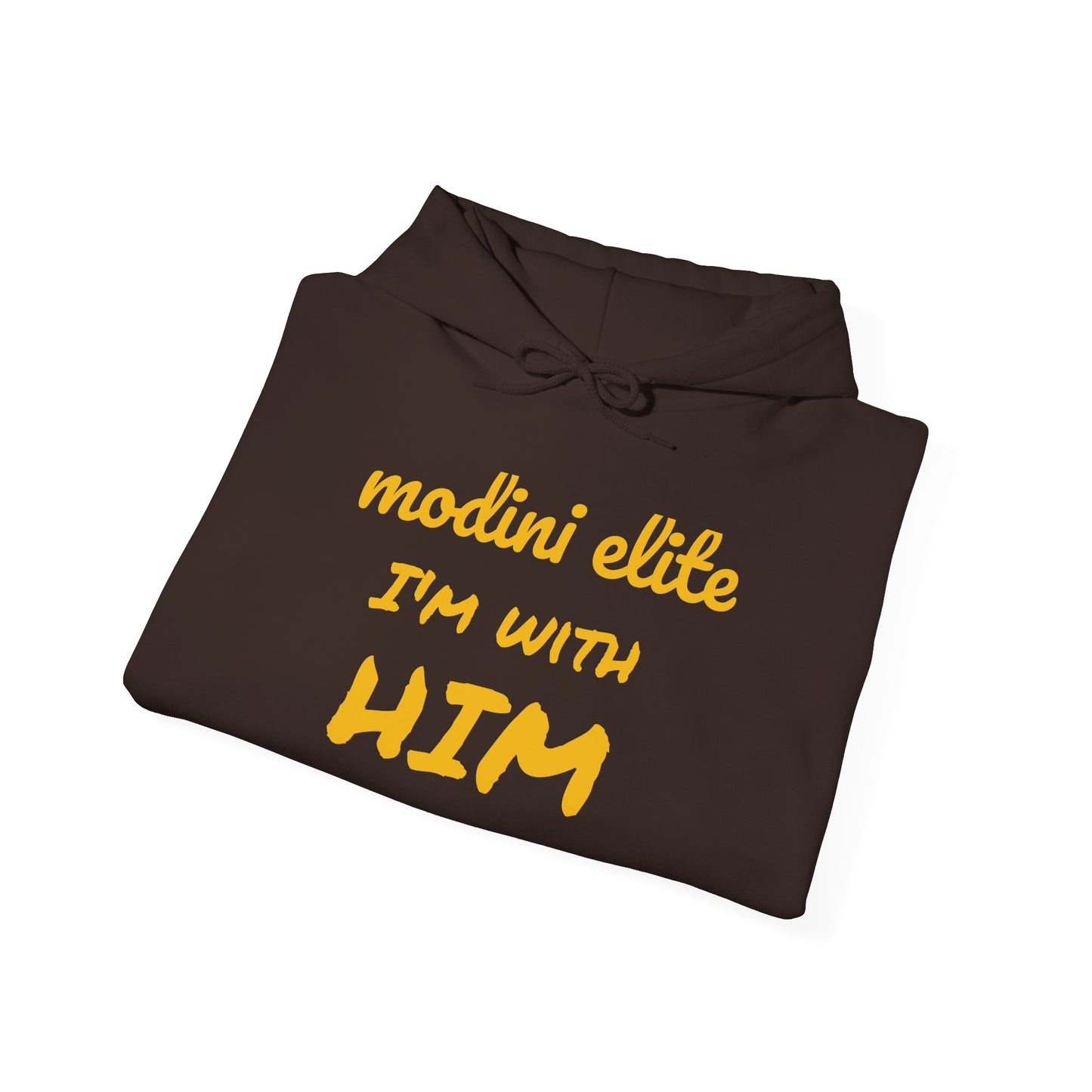 I'm With Him Hoodie - Unisex Heavy Blend Sweatshirt for Casual Comfort