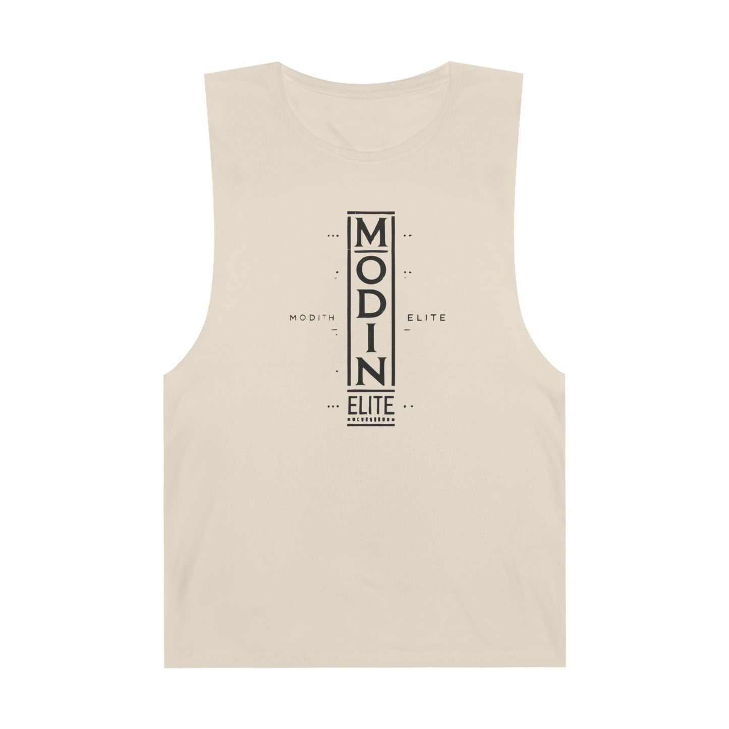 Stylish Unisex Tank Top with MODIN ELITE Design, Casual Wear for Fitness, Unisex Workout Apparel, Summer Essentials, Gift for Athletes
