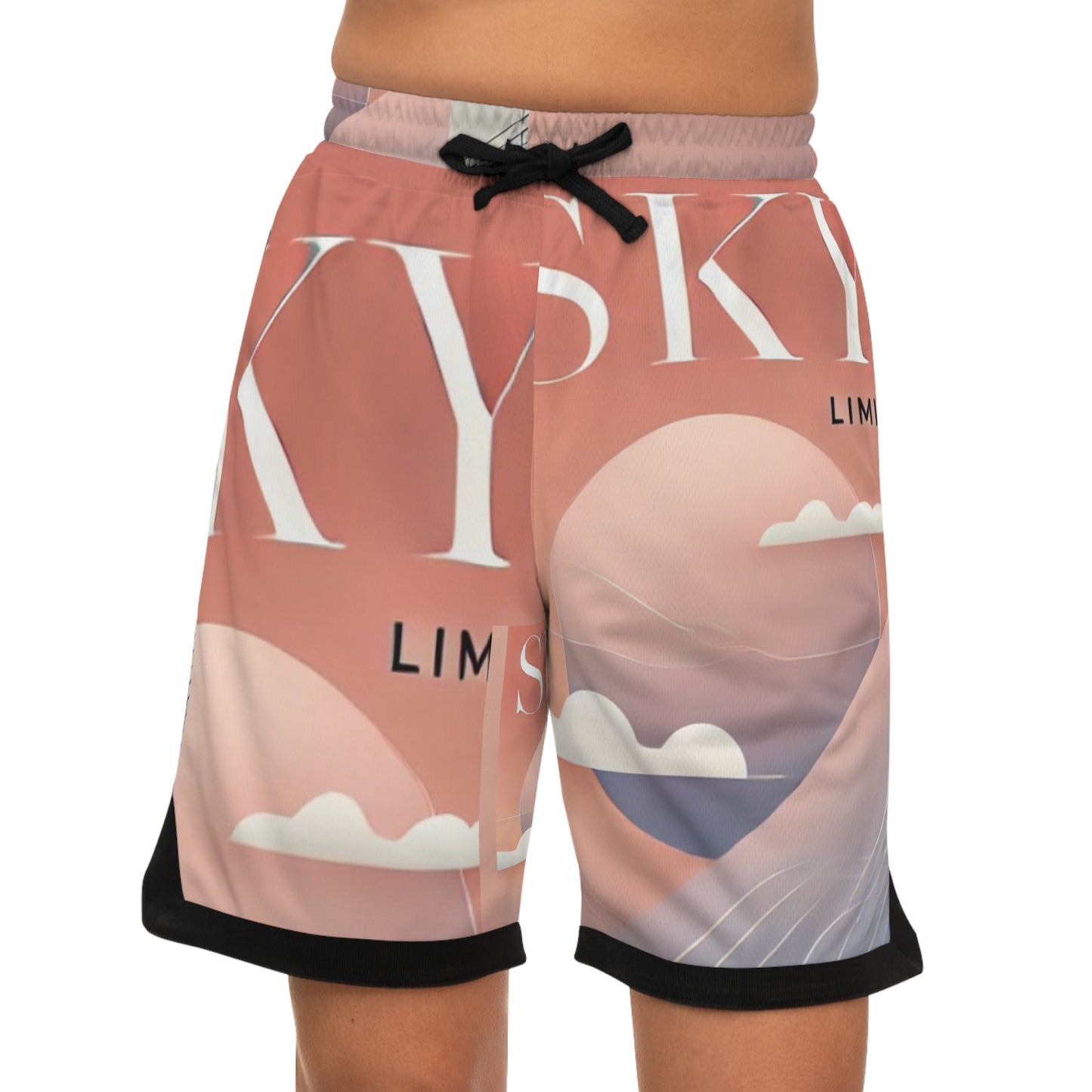 Limitless Vibe Basketball Rib Shorts - Trendy Sportswear for Active Lifestyle