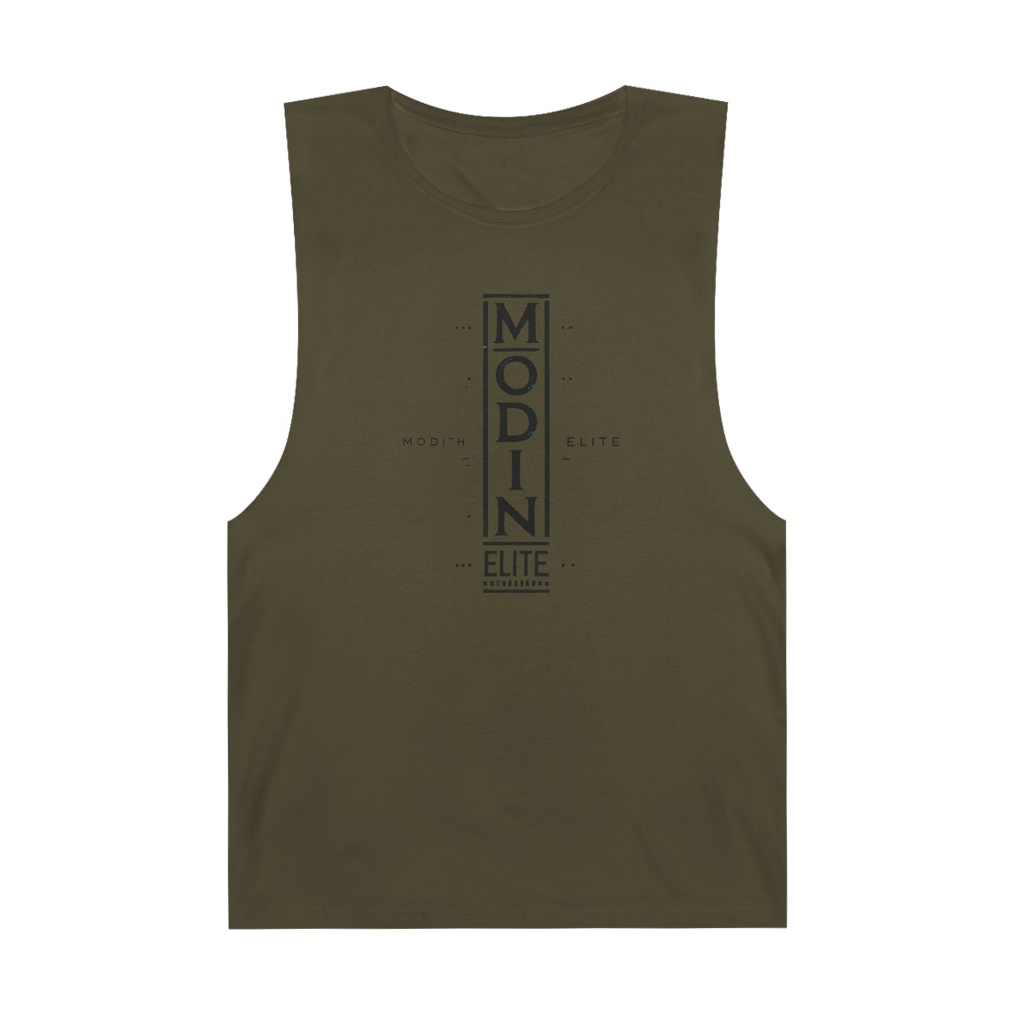 Stylish Unisex Tank Top with MODIN ELITE Design, Casual Wear for Fitness, Unisex Workout Apparel, Summer Essentials, Gift for Athletes