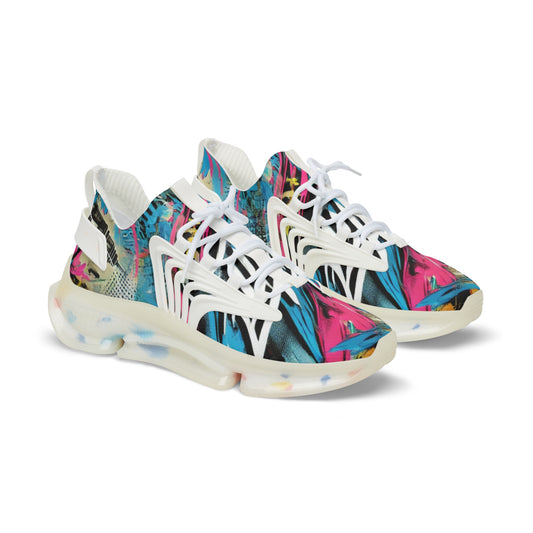 Vibrant Mesh Sneakers for Men - Stylish & Comfortable Athletic Footwear