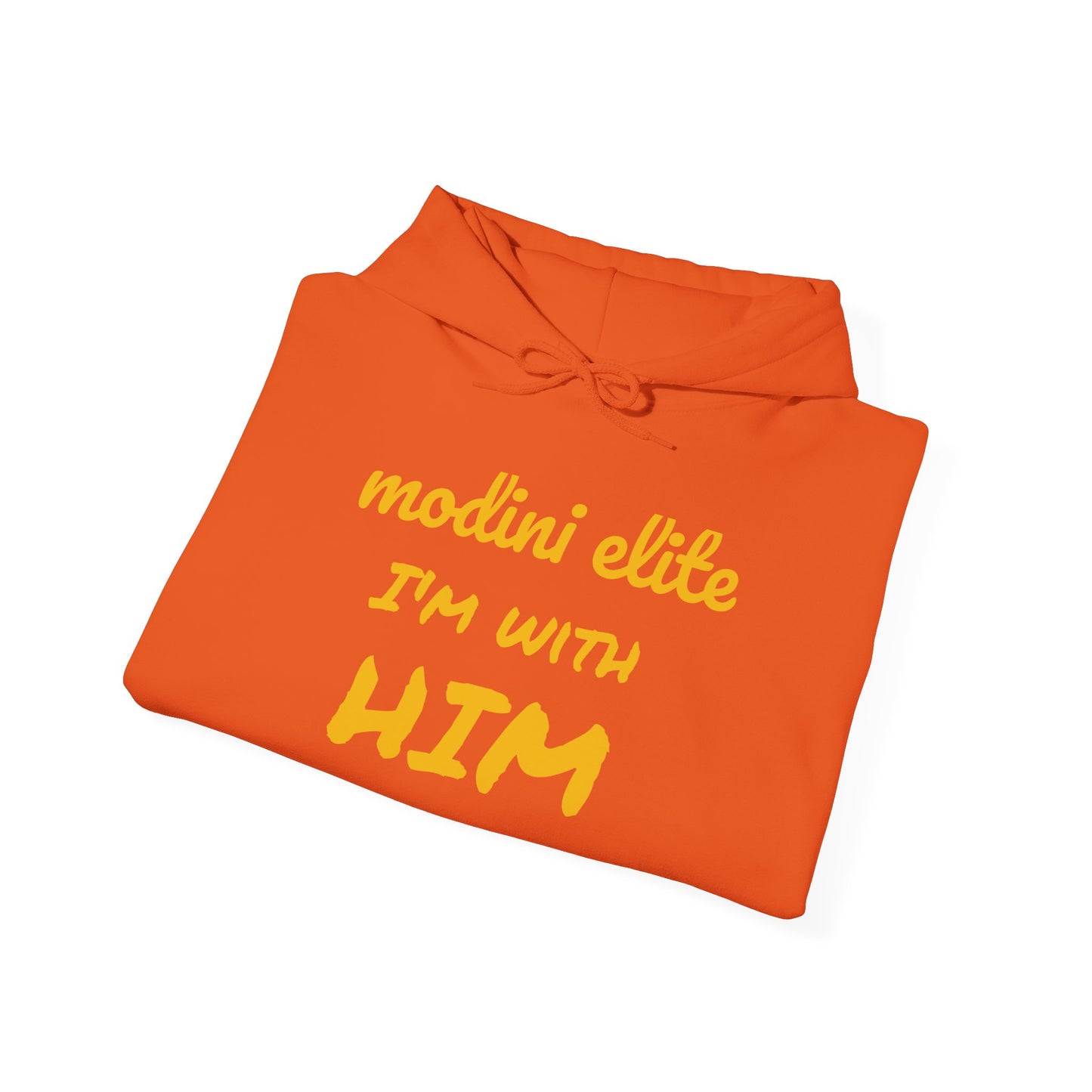 I'm With Him Hoodie - Unisex Heavy Blend Sweatshirt for Casual Comfort