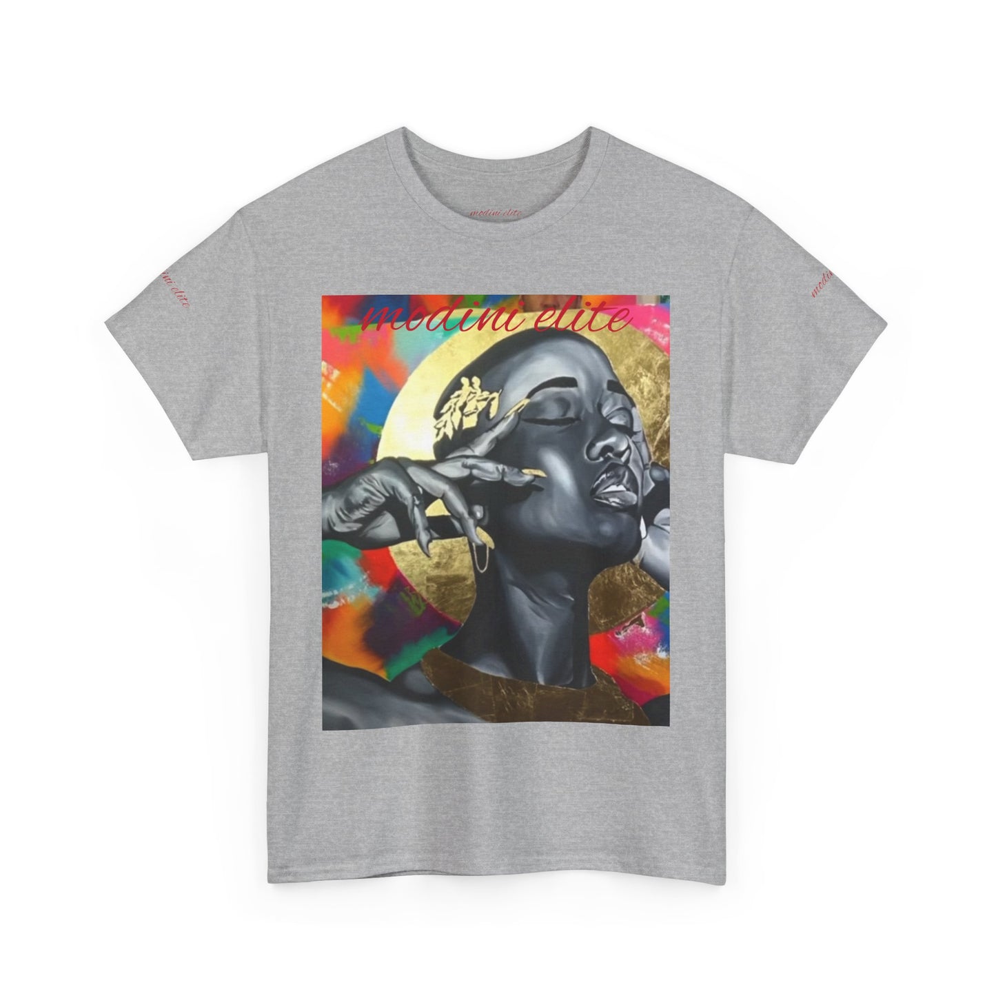 Modini Elite Unisex Heavy Cotton Tee - Art-Inspired Graphic Shirt