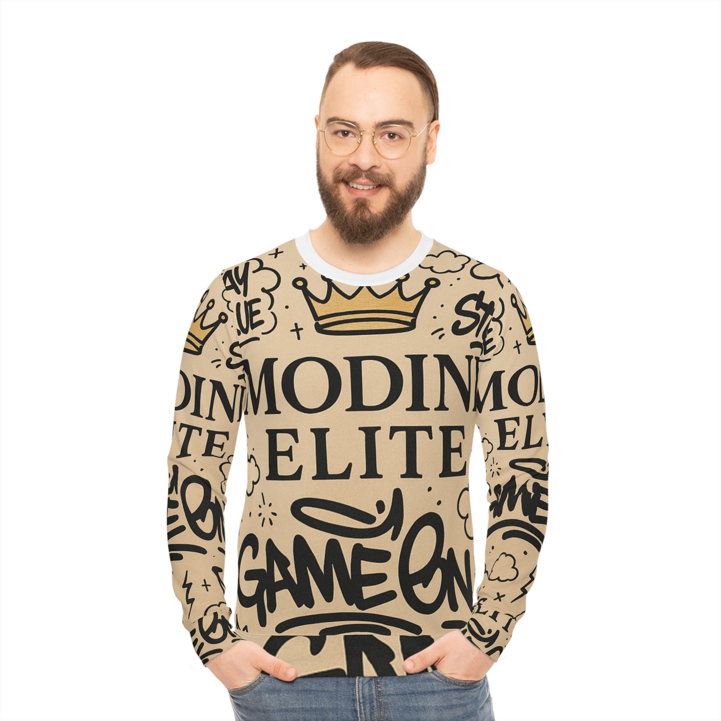 Game On Lightweight Sweatshirt, Trendy Casual Wear, Perfect for Gaming Events, Street Style, Everyday Comfort