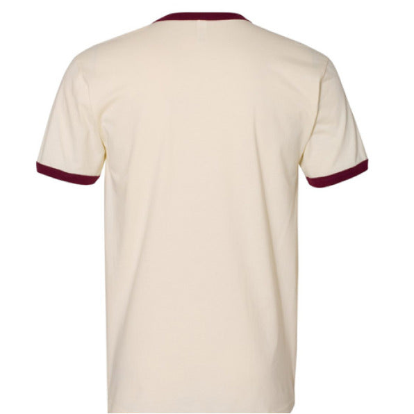 NATURAL/ MAROON - BACK