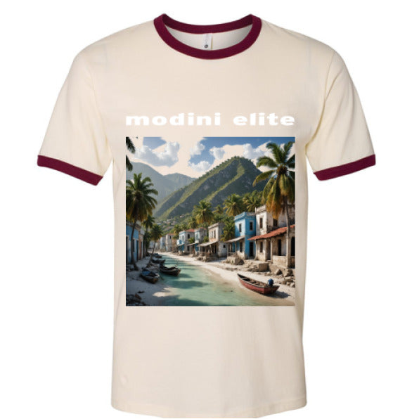 NATURAL/ MAROON - FRONT